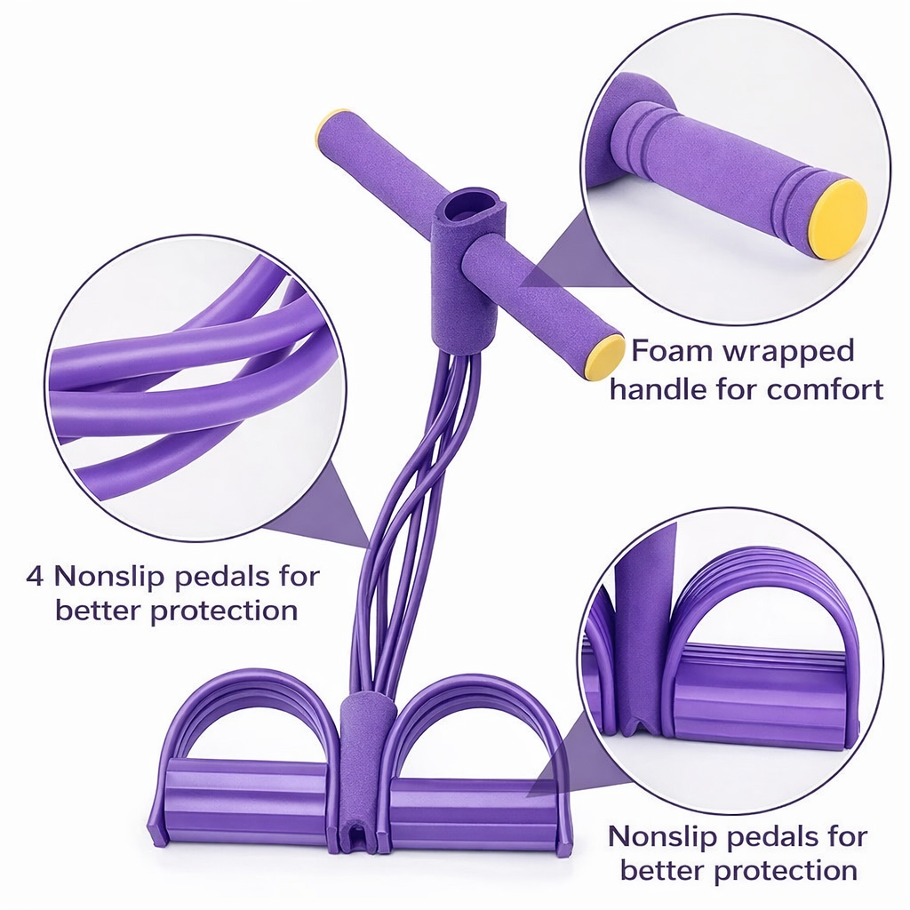 Yoga Pedal Puller Resistance Band Fitness Equipment